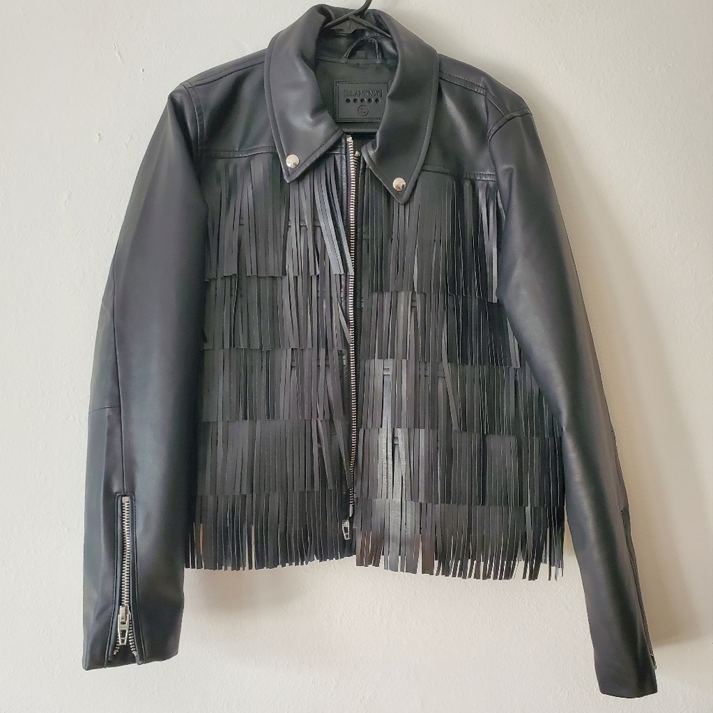 BlankNYC Fringe Jacket